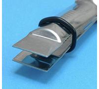 PME SL335 Crimpatrice Liscia Linea Dritta, Grande, Acciaio Inossidabile, Argento, L