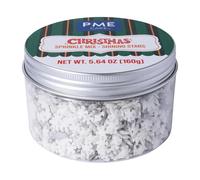 PME Sprinkles di Zuccherini Natalizi - Stelle Argentate (160g)