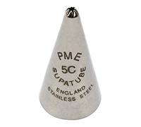PME Supatube - Bocchetta Decorativa Professionale a Stella Chiusa Piccola n. 5C