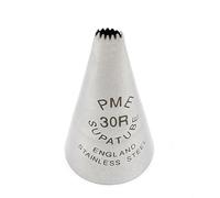 PME Supatube - Bocchetta Decorativa Professionale, Effetto Nastro Rigato n. 30R