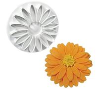 PME - Tagliapasta ad Espulsione per Cake Design - Girasole/Margherita/Gerbera con 18 Petali