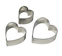 PME - Tagliapasta in Acciaio Inox per Cake Design - Calla, Confezione da 3