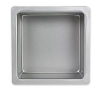 PME - Teglia Professionale Quadrata in Alluminio Anodizzato 20 x 20 x 10 cm