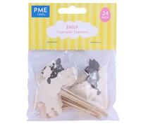 PME Toppers Decorazioni per Torte di Pasqua - Pecore, Set di 24