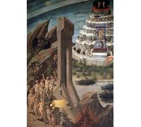 PMEFGJDPE Dipinti Famosi Arte Stampa Tela Stampa di Immagini Tela Dante Alighieri y su comedia de Domenico Di o per la Decorazione Della Parete 60x90cm