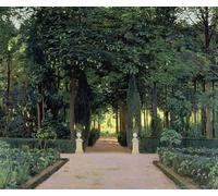 PMEFGJDPE Dipinti Famosi Arte Stampa Tela Stampa di Immagini Tela Gardens of Aranjuez by Santiago Rusiñol per la Decorazione Della Parete 60x90cm