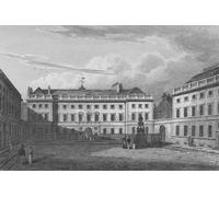 PMEFGJDPE Dipinti Famosi Arte Stampa Tela Stampa di Immagini Tela Hospital Bartolomé de Londres por John Preston Neale per la Decorazione Della Parete 60x90cm