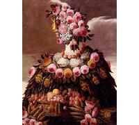 PMEFGJDPE Dipinti Famosi Arte Stampa Tela Stampa di Immagini Tela la foto de las estaciones de Giuseppe Arcimboldo per la Decorazione Della Parete 60x90cm