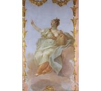 PMEFGJDPE Dipinti Famosi Arte Stampa Tela Stampa di Immagini Tela Musa Euterpe de Stefano Torelli per la Decorazione Della Parete 60x90cm