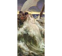 PMEFGJDPE Dipinti Famosi Arte Stampa Tela Stampa di Immagini Tela Suave Wilhelm Kotarbinsky per la Decorazione Della Parete 60x90cm