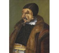 PMEFGJDPE Dipinti Famosi Arte su Tela Pittura Astratta el abogado de Giuseppe Arcimboldo per Decorazioni per la Casa 60x90cm