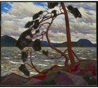 PMEFGJDPE Dipinti Famosi Arte su Tela Pittura Astratta el viento del oeste de invierno por John Thomson per Decorazioni per la Casa 60x90cm