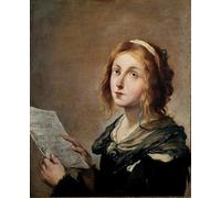 PMEFGJDPE Dipinti Famosi Arte su Tela Pittura Astratta Músicade Condición Social Muy Modesta Encarnando Música de Salvator Rosa per Decorazioni per la Casa 60x90cm