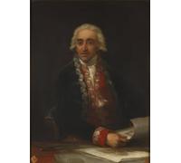 PMEFGJDPE Dipinti Famosi Arte su Tela Pittura Astratta Retrato de Juan De Villanueva por Francisco De Goya per Decorazioni per la Casa 60x90cm