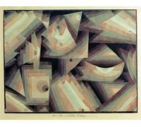 PMEFGJDPE Dipinti Famosi Poster Murale Poster Parete Quadri Clasificación de cristales por Paul Klee per la Decorazione Domestica dell'ufficio 60x90cm