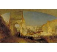 PMEFGJDPE Dipinti Famosi Poster Murale Poster Parete Quadri Foro romano de Mallord William Turner per la Decorazione Domestica dell'ufficio 60x90cm