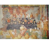 PMEFGJDPE Dipinti Famosi Poster Murale Poster Parete Quadri Las Bodas de Caná de Giotto Di Bondone per la Decorazione Domestica dell'ufficio 60x90cm