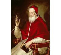 PMEFGJDPE Dipinti Famosi Poster Murale Poster Parete Quadri Retrato del Papa Pío V de El Greco per la Decorazione Domestica dell'ufficio 60x90cm
