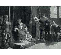 PMEFGJDPE Dipinti Famosi Stampa Pittura Arte Murale Della Pittura el Parlamento de Owen Glendower por John Harris Valda per L'arredamento del Soggiorno 60x90cm