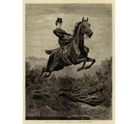 PMEFGJDPE Dipinti Famosi Stampa Pittura Arte Murale Della Pittura el salto de agua un boceto en un espectáculo de caballos de John Charlton per L'arredamento del Soggiorno 60x90cm