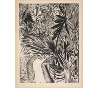 PMEFGJDPE Dipinti Famosi Stampa Pittura Arte Murale Della Pittura Invernadero. Jena de Ernst Ludwig Kirchner per L'arredamento del Soggiorno 60x90cm