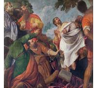 PMEFGJDPE Dipinti Famosi Stampa Pittura Arte Murale Della Pittura la Asunción de la Virgen de Paolo Veronese per L'arredamento del Soggiorno 60x90cm