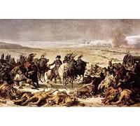 PMEFGJDPE Dipinti Famosi Stampa Pittura Arte Murale Della Pittura Napoleón en el campo de batalla de Eylau febrero de Charles Meynier per L'arredamento del Soggiorno 60x90cm