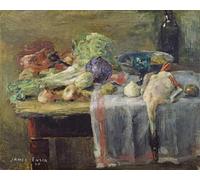 PMEFGJDPE Dipinti Famosi Stampa Tela Poster Artistico Poster Bodegón con pato por artista famoso per L'arredamento Della Camera da Letto 60x90cm
