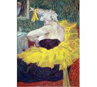 PMEFGJDPE Dipinti Famosi Stampa Tela Poster Artistico Poster el Payaso U Kao Artista de Henri De Toulouse Lautrec per L'arredamento Della Camera da Letto 60x90cm