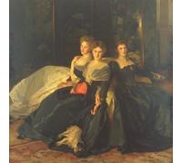 PMEFGJDPE Dipinti Famosi Stampa Tela Poster Artistico Poster Il Cacciatore Di Signorine John Sargent per L'arredamento Della Camera da Letto 60x90cm