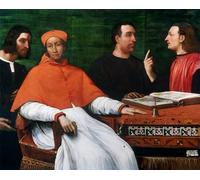 PMEFGJDPE Famoso Arte Stampa Tela Stampa di Immagini Tela Cardenal Bandinello Sauli Su Secretario por Del Piombo per la Decorazione Della Parete 60x90cm