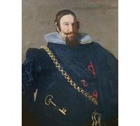 PMEFGJDPE Famoso Arte Stampa Tela Stampa di Immagini Tela el Detalle de Olivares de la parte superior del cuerpo de Diego Velázquez per la Decorazione Della Parete 60x90cm