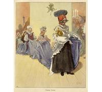 PMEFGJDPE Famoso Arte Stampa Tela Stampa di Immagini Tela La Bella Durmiente de Carl Larsson per la Decorazione Della Parete 60x90cm