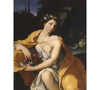 PMEFGJDPE Famoso Arte Stampa Tela Stampa di Immagini Tela Primavera de Carlo Cignani per la Decorazione Della Parete 60x90cm