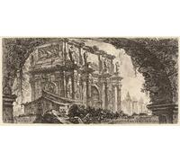 PMEFGJDPE Famoso Arte su Tela Pittura Astratta Costantino de Battista Piranesi per Decorazioni per la Casa 60x90cm
