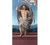 PMEFGJDPE Famoso Arte su Tela Pittura Astratta Cristo resucitando de la tumba por un artista famoso per Decorazioni per la Casa 60x90cm