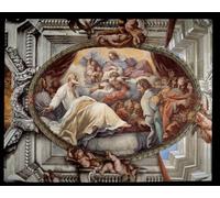 PMEFGJDPE Famoso Arte su Tela Pittura Astratta La Recuperación de la Virgen de Pietro Da Cortona per Decorazioni per la Casa 60x90cm