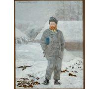 PMEFGJDPE Famoso Arte su Tela Pittura Astratta Retrato de Adolf Dygasinski con de Jacek Malczewski per Decorazioni per la Casa 60x90cm