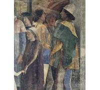 PMEFGJDPE Famoso Poster Murale Poster Parete Quadri Federico III de Habsburgo Cristián I de Dinamarca y Federico I Gonzaga por Andrea Mantegna per la Decorazione Domestica dell'ufficio 60x90cm