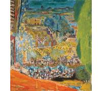 PMEFGJDPE Famoso Poster Murale Poster Parete Quadri Paysage Au Toit Rouge de Pierre Bonnard per la Decorazione Domestica dell'ufficio 60x90cm