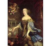 PMEFGJDPE Famoso Stampa Pittura Arte Murale Della Pittura Anne Marie Louise D'orleans Duquesa de Montpensier de Pierre Mignard per L'arredamento del Soggiorno 60x90cm