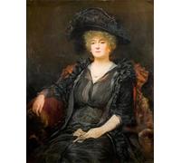PMEFGJDPE Famoso Stampa Pittura Arte Murale Della Pittura Florence Parker jervis de John Charlton per L'arredamento del Soggiorno 60x90cm