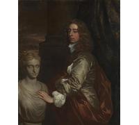 PMEFGJDPE Famoso Stampa Pittura Arte Murale Della Pittura Sir Henry Capel de Peter Lely per L'arredamento del Soggiorno 60x90cm