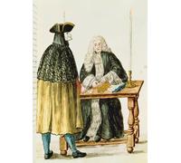 PMEFGJDPE Famoso Stampa Pittura Arte Murale Della Pittura un magistrado jugando a las cartas con un hombre enmascarado de Jan Van Grevenbroeck per L'arredamento del Soggiorno 60x90cm
