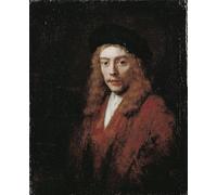 PMEFGJDPE Famoso Stampa Pittura Arte Murale Della Pittura un quizás el hijo del artista Titus de Rembrandt Van Rijn per L'arredamento del Soggiorno 60x90cm