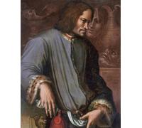 PMEFGJDPE Famoso Stampa Tela Poster Artistico Poster Lorenzo De Medici el Magnífico de Giorgio Vasari per L'arredamento Della Camera da Letto 60x90cm