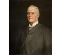 PMEFGJDPE Famoso Stampa Tela Poster Artistico Poster Retrato de Alderman the Rt Hon William Kenrick por Sir John Lavery per L'arredamento Della Camera da Letto 60x90cm