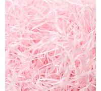 PMELCXD 200g Carta Velina Tagliuzzata,Shred Carta Velina,Paglia per Bomboniere,Raffia Cestino per Regali di Riempimento,Riempimento Regalo Imballaggio Decorazione Forniture per Feste,Rosa