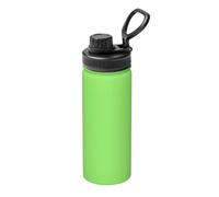 Pmhmer Borraccia termica sportiva in tinta unita, verde chiaro, 510 g, leggera e a prova di perdite, adatta per viaggi di fitness all'aperto, semplice ed elegante.