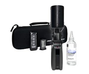 PMI SmokeGENIE - Macchina per il fumo portatile, senza fili, con telecomando, per fotografie, eventi all'aperto, feste, effetti scenici, matrimoni o Halloween (kit di Hazer)